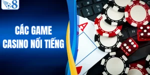 Top 5 Các Game Casino Nổi Tiếng Chơi Là Mê, Đặt Là Trúng