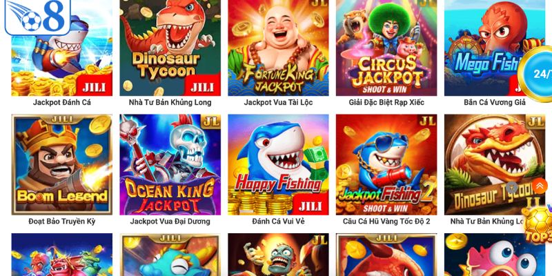 O8 – Trang BESTFIXEDMATCH Chính Thức Của O8 > Link Đăng Ký Mới Nhất 2026 5 Kho game bắn cá tại O8 nổi bật về số lượng khủng